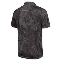 Men's Tommy Bahama  Black Florida State Seminoles Sport Santiago Paradise Polo