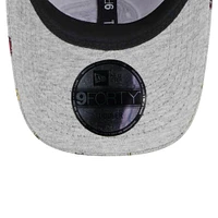 Toddler New Era Heather Gray Florida State Seminoles Allover Print Critter 9FORTY Flex Hat