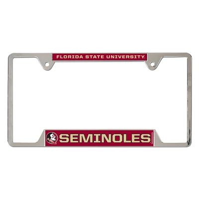 WinCraft Florida State Seminoles Metal License Plate Frame