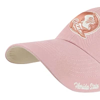 Women's '47 Light Pink Florida State Seminoles Dusty Miata Clean Up Adjustable Hat