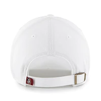 Women's '47 White Florida State Seminoles Sidney Clean Up Adjustable Hat