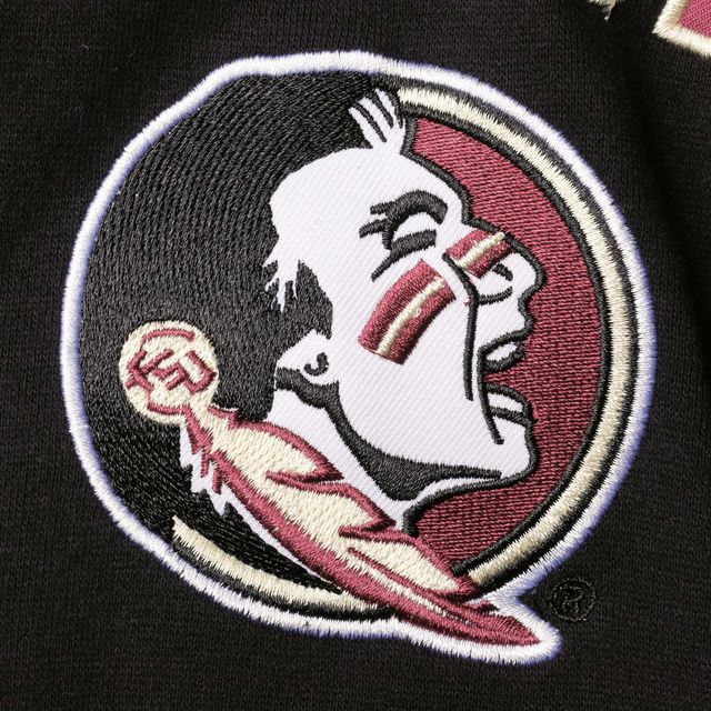 Sweat à capuche Colosseum noir pour femme Florida State Seminoles Loud and Proud