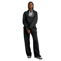Women's Fanatics Black Florida State Seminoles Prime Supersoft Fleece Flaired Sweatpants