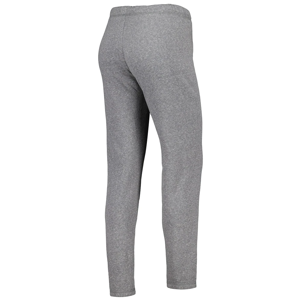 Women's League Collegiate Wear Heather Gray Florida State Seminoles Victory Springs Tri-Blend Jogger Pants