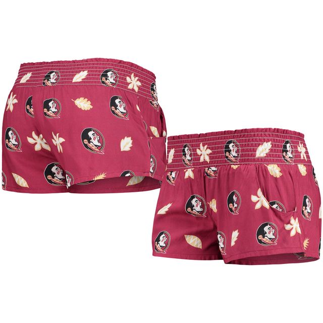 Short de plage Wes & Willy Garnet Florida State Seminoles pour femmes