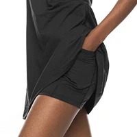 Women's ZooZatz Black Florida State Seminoles Logo Scoop Neck Dress