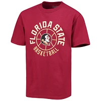 Youth Champion Garnet Florida State Seminoles Basketball T-Shirt