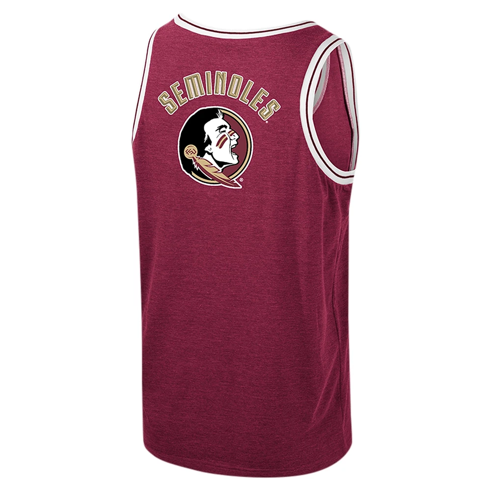 Youth Colosseum Garnet Florida State Seminoles Shooting Tank Top