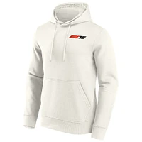 Men's Fanatics White Formula 1 F175 Logo Pullover Hoodie