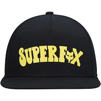 Men's Black Fox Super Trik Snapback Hat