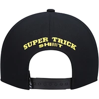 Men's Black Fox Super Trik Snapback Hat