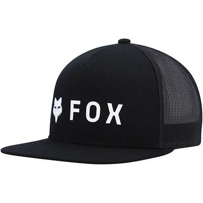 Men's Fox Black Absolute Mesh Snapback Hat