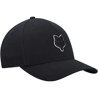 Men's Fox Black Head Flex Hat