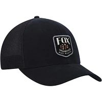 Men's Fox Black Predominant Mesh Flexfit Flex Hat