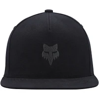Men's Fox Black Snapback Hat