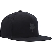 Men's Fox Black Snapback Hat