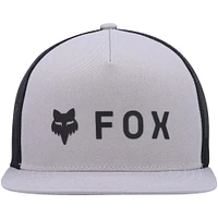 Men's Fox Gray Absolute Mesh Snapback Hat