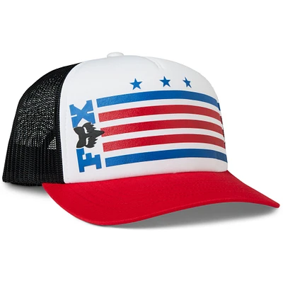 Casquette Snapback Fox Blanc/Rouge Unity pour hommes