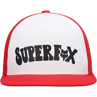 Men's White Fox Super Trik Snapback Hat