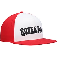 Men's White Fox Super Trik Snapback Hat