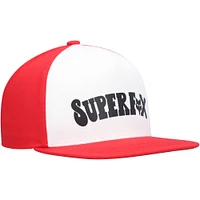 Youth Fox White/Red Super Trik Snapback Hat