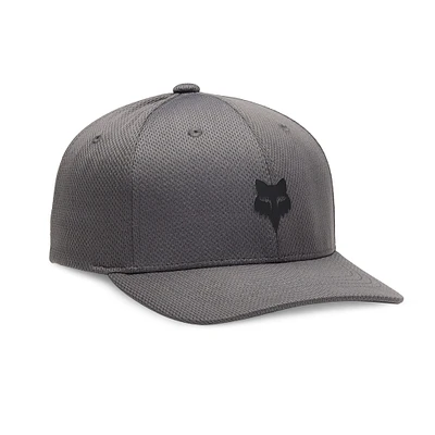 Casquette ajustable structurée Fox Racing Lithotype 110 gris pour jeunes
