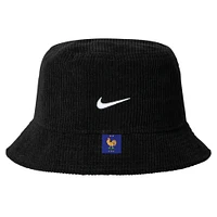 Men's Nike Black France National Team Corduroy Bucket Hat