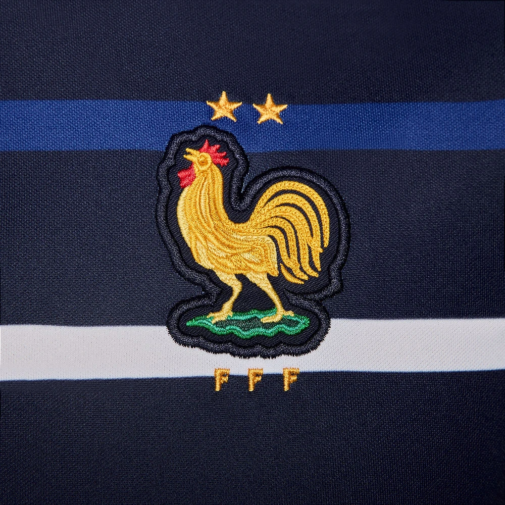 Men's Nike  Blue France National Team 2024 Academy Pro Pre-Match Jersey