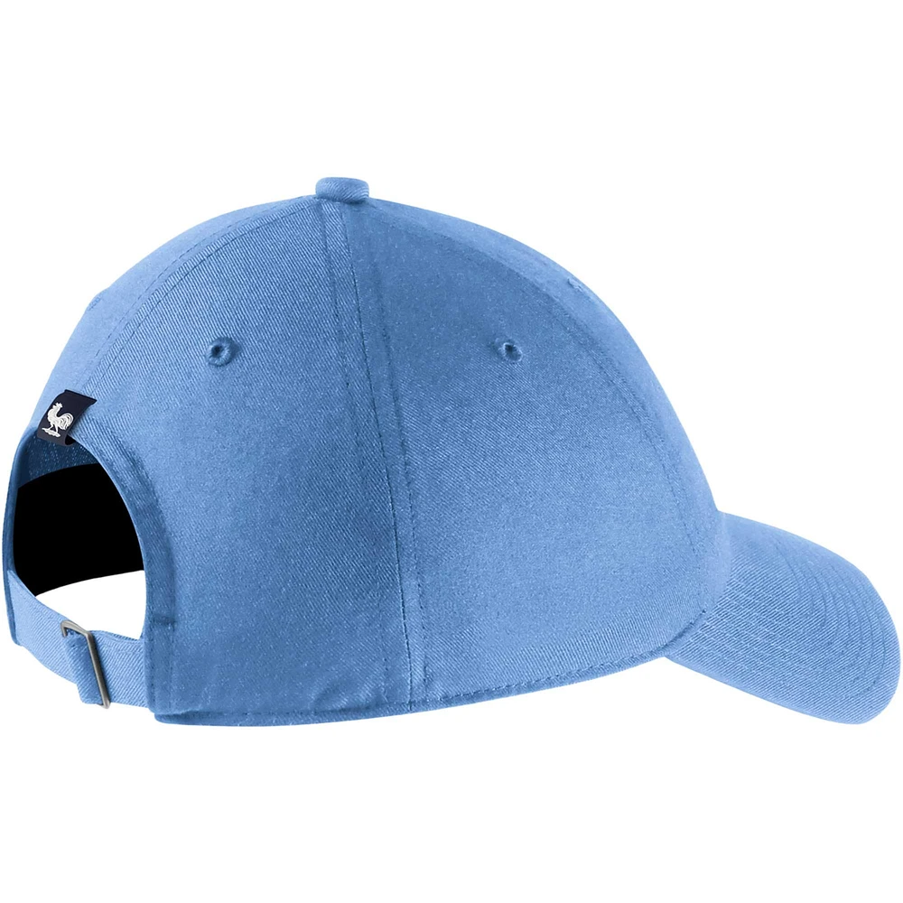 Men's Nike Blue France National Team Campus Performance Adjustable Hat