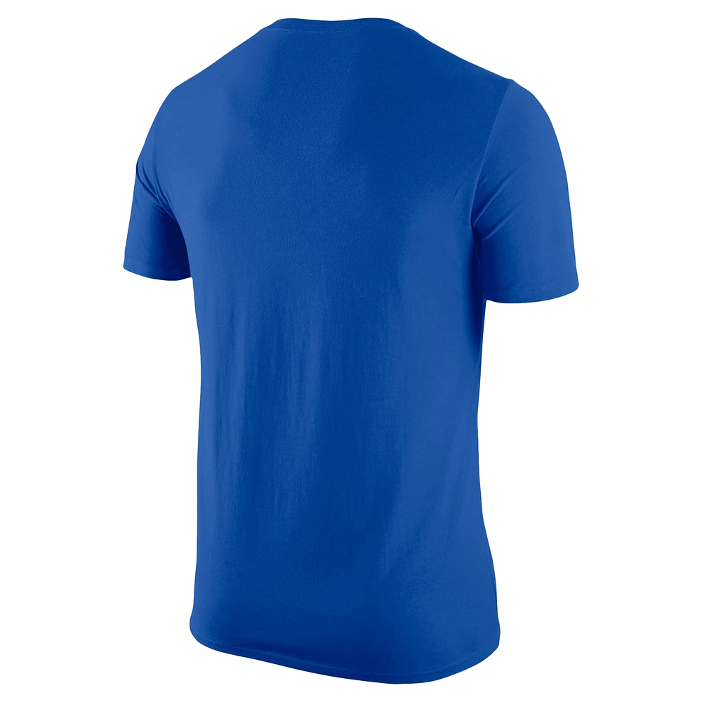 T-shirt Nike Royal France pour homme avec logo Swoosh Core