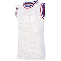 Men's Nike White France National Team Basketball Jersey
