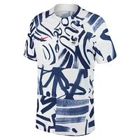 Men's Nike White France Women's National Team 2023 Academy Pro Pre-Match Top