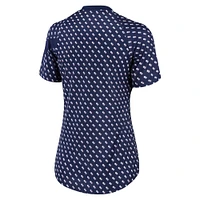 Women's Nike Navy France National Team 2022/23 Pre-Match Home Performance Top