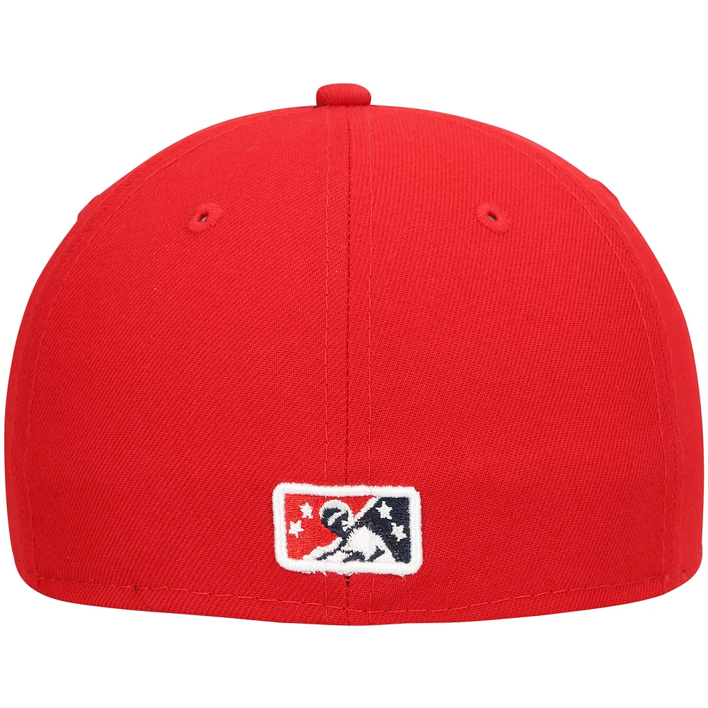 NWE FREDNATS RED HOME MIB AUTHENTIC COLLECTION 59FIFTY HATMENHIC