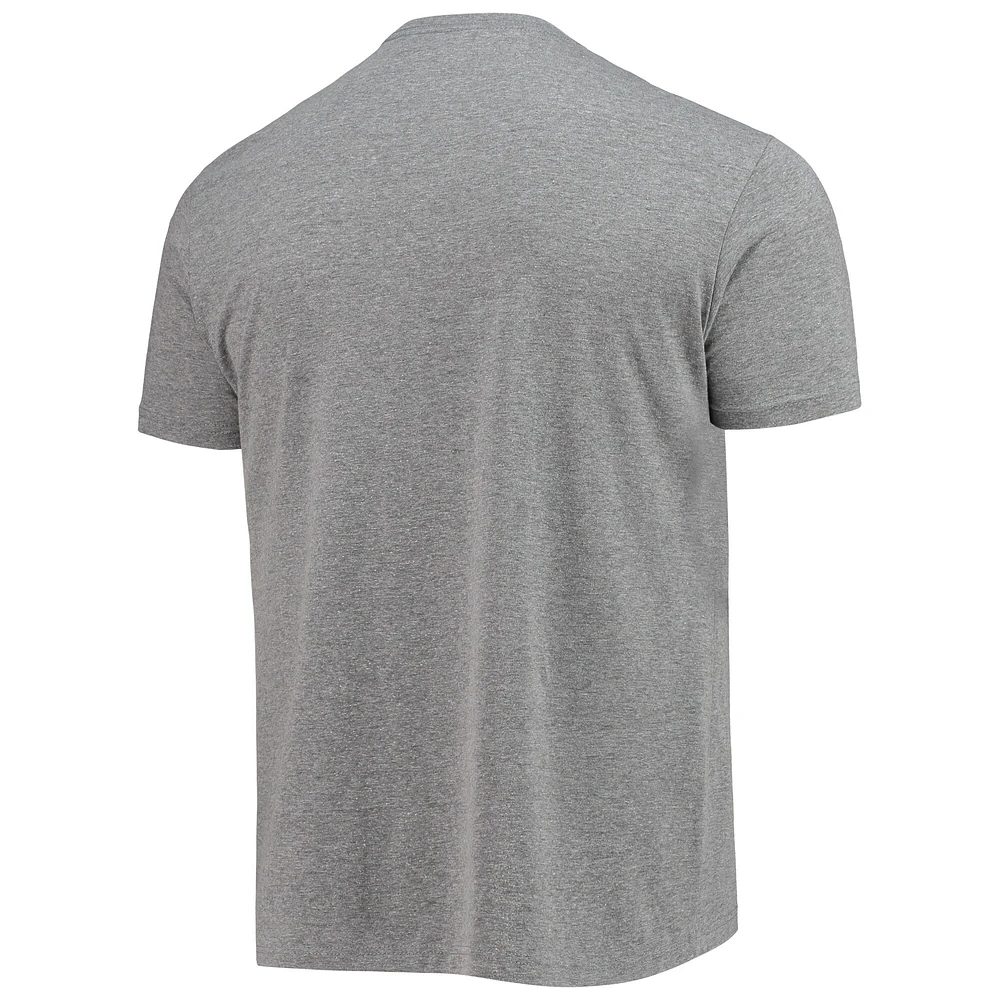 T-shirt à trois mélanges gris chiné Lowriders de Fresno Copa la Diversion Sugar Skull Cap pour homme