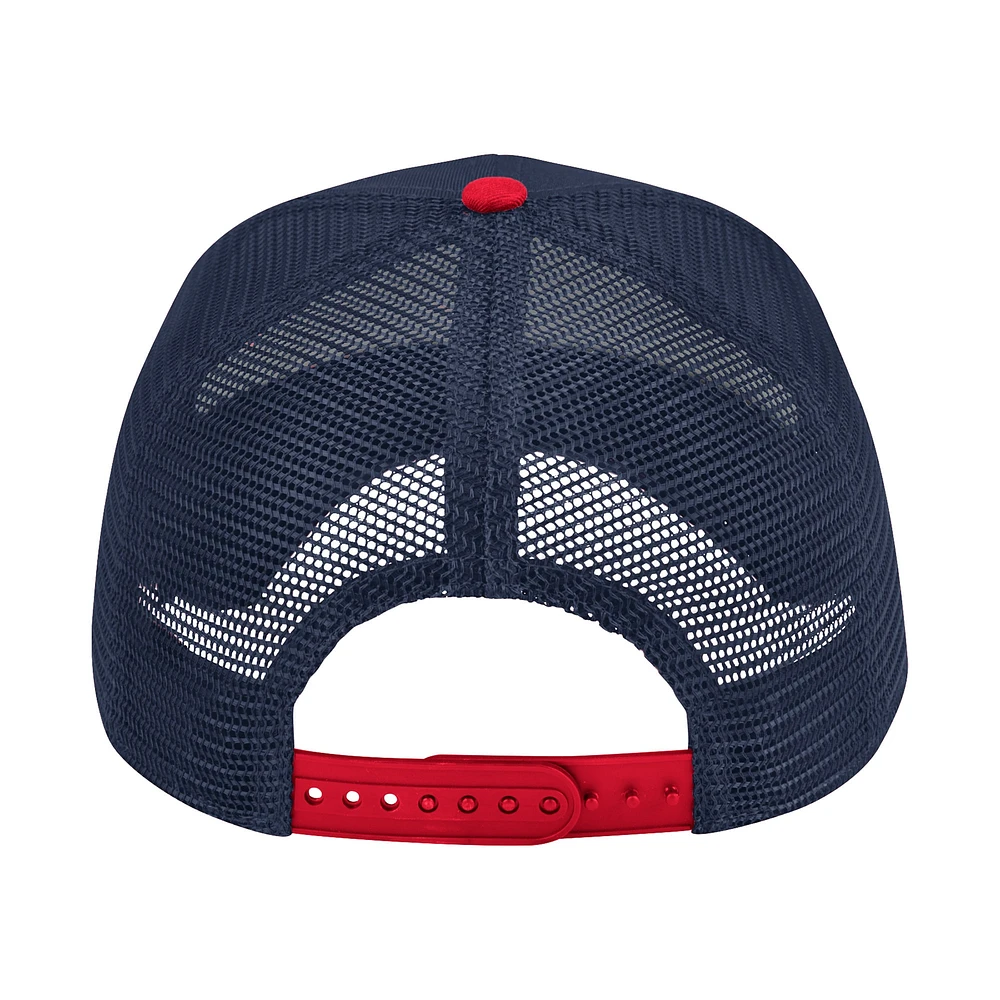 Men's Colosseum Navy Fresno State Bulldogs Wyatt Adjustable Hat