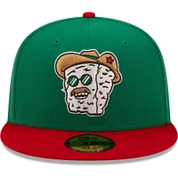 Men's New Era Green/Red Los Quesos Frisco Copa De La Diversion 59FIFTY Fitted Hat