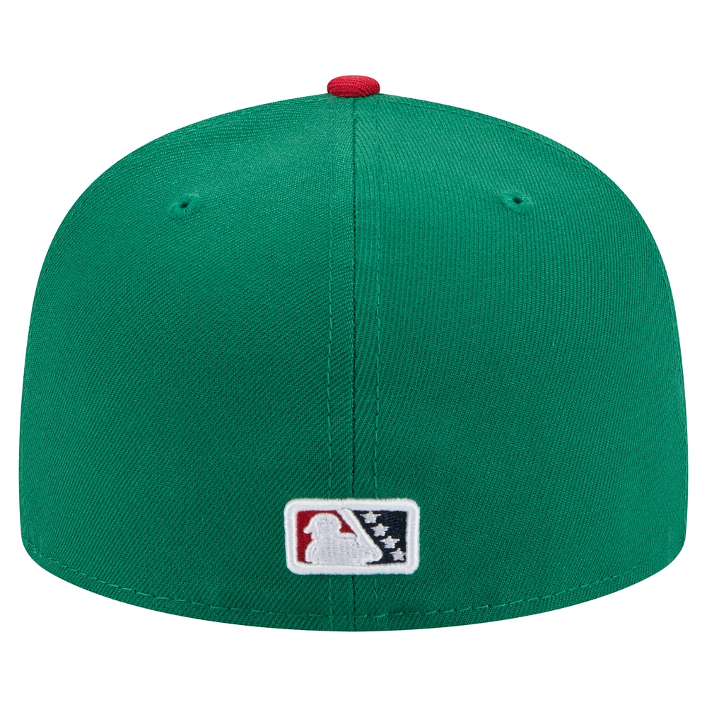 Men's New Era Green Frisco RoughRiders Copa de la Diversión 59FIFTY Fitted Hat