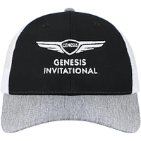 Men's Ahead  Black Genesis Invitational Brant Mesh Adjustable Hat