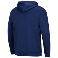 Men's Colosseum Navy Georgetown Hoyas Lantern Pullover Hoodie