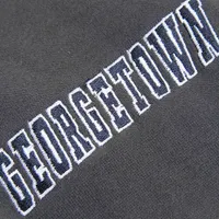Youth Stadium Athletic Charcoal Georgetown Hoyas Big Logo Pullover Hoodie