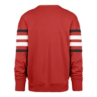 Men's '47 Red Georgia Bulldogs Coaches Collection Pullover Sweatshirt