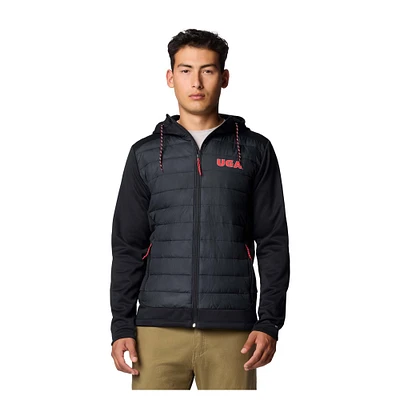 Veste à capuche hybride entièrement zippée Columbia Georgia Bulldogs Out-Shield pour homme