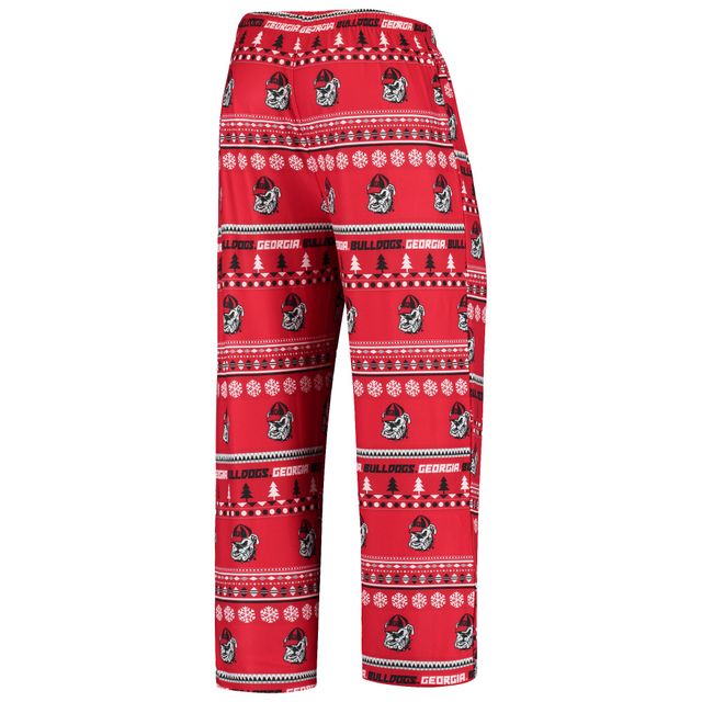 Concepts Sport pour homme Georgia Bulldogs Ugly Sweater Knit Haut à manches longues et ensemble pantalon