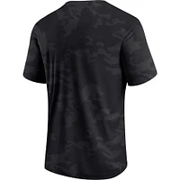 Men's Fanatics  Black Georgia Bulldogs Camo Logo T-Shirt