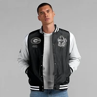 Men's Fanatics  Black Georgia Bulldogs Elements Elite Full-Snap Jacket
