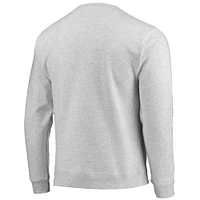 Men's League Collegiate Wear Heathered Gray Georgia Bulldogs Upperclassman Pocket Pullover Sweatshirt