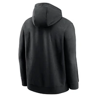 Men's Nike Georgia Bulldogs Legacy Football Icon Club Fleece Pullover Hoodie