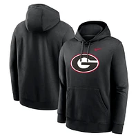 Men's Nike Georgia Bulldogs Primetime Club Fleece Pullover Hoodie