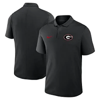 Men's Nike Black Georgia Bulldogs Primetime Victory Primary Logo Performance Polo